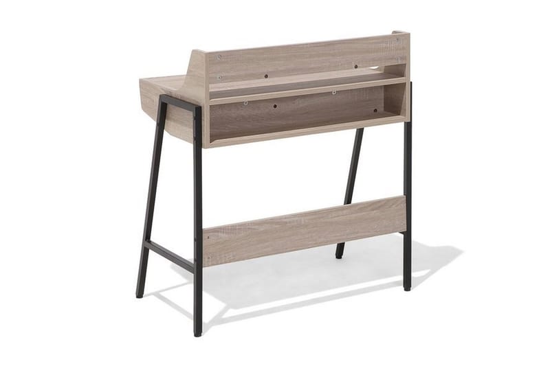 Broxtona Skrivebord 77 cm med Opbevaring - Træ/Natur - Møbler - Borde - Kontorbord - Skrivebord