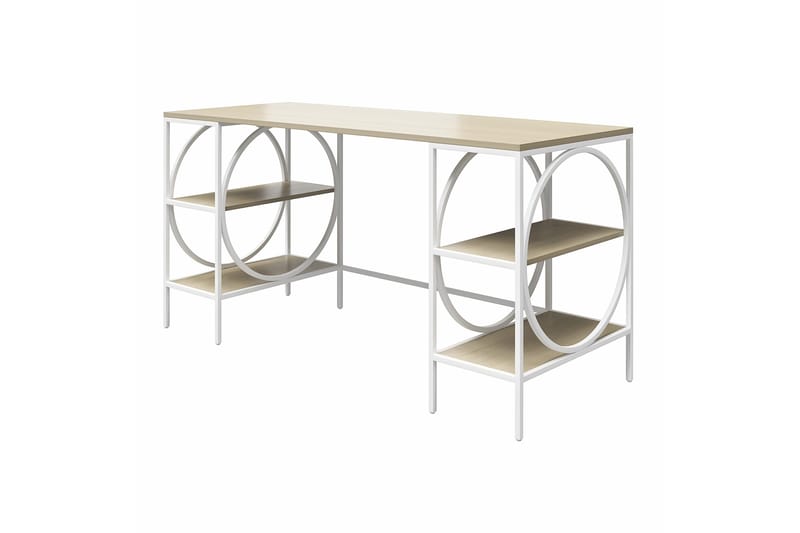 Cambridge Skrivbord 152 cm Brun Dorel Home Brown - Møbler - Borde - Kontorbord - Skrivebord