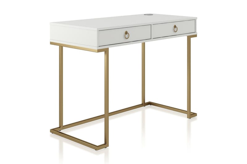 Camila Skrivebord 106 cm Hvid - CosmoLiving - Møbler - Borde - Kontorbord - Skrivebord