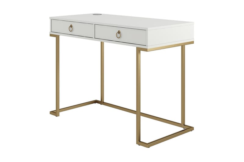 Camila Skrivebord 106 cm Hvid - CosmoLiving - Møbler - Borde - Kontorbord - Skrivebord