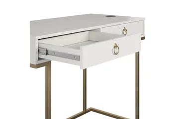 Camila Skrivebord 106 cm Hvid - Møbler - Borde - Kontorbord - Skrivebord