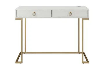Camila Skrivebord 106 cm Hvid - Møbler - Borde - Kontorbord - Skrivebord