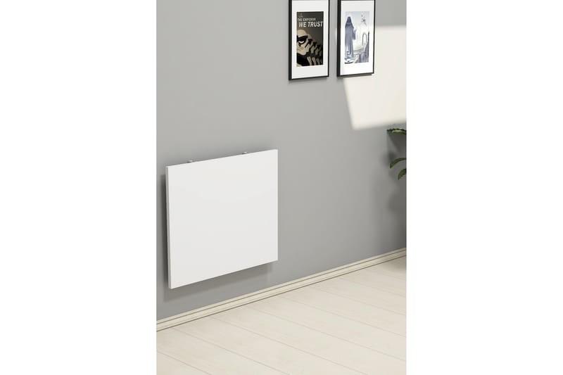 Capellupo Sammenfoldeligt Bord 50 cm - Hvid - Møbler - Borde - Kontorbord - Skrivebord