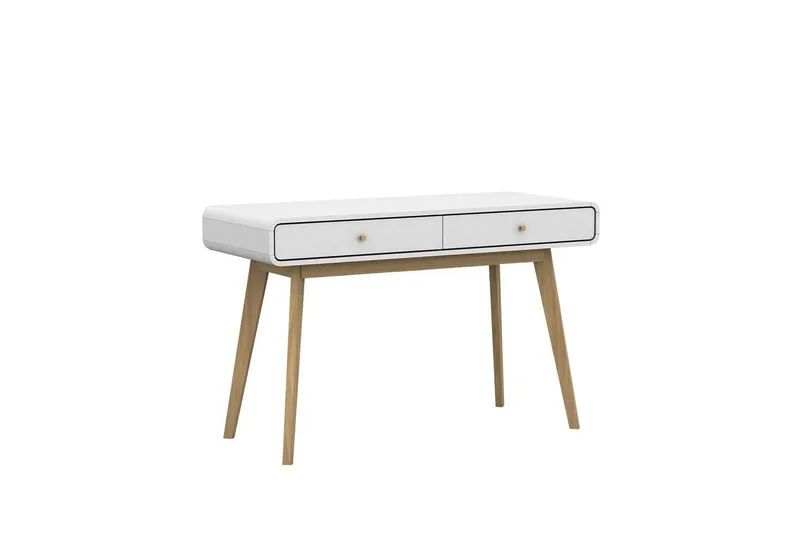 Skrivebord Cassie Hvid/Hvid - Hvid/Hvid - Møbler - Borde - Kontorbord - Skrivebord