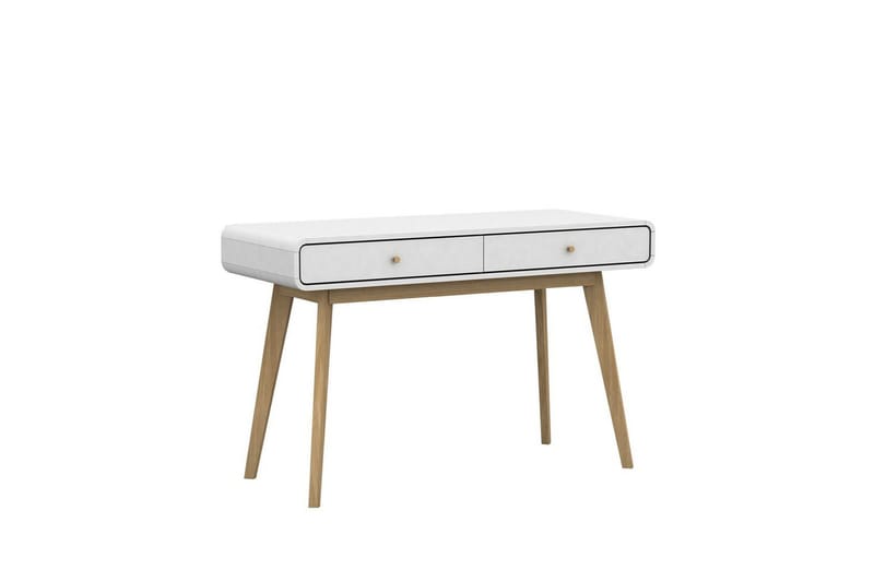 Skrivebord Cassie Hvid/Hvid, Hvid/Hvid