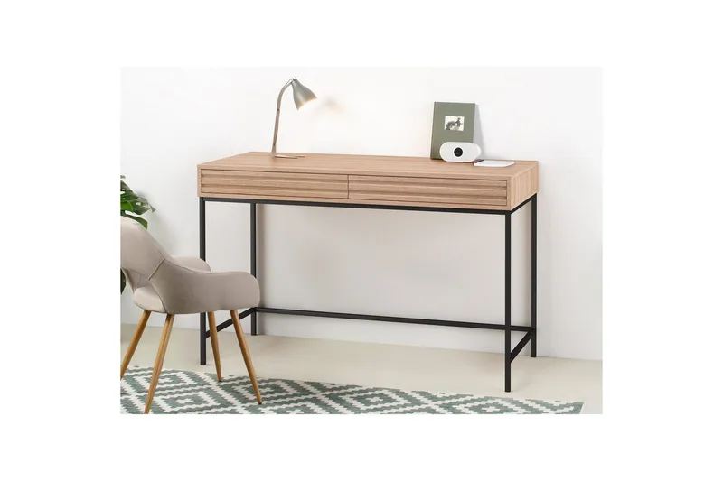 Skrivebord Celine Natur - Natur - Møbler - Borde - Kontorbord - Skrivebord