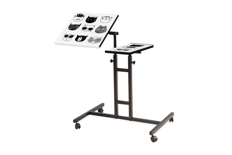 Cervino Ståskrivebord 67 cm Kat - Sort - Møbler - Borde - Kontorbord - Skrivebord - hæve-sænke-bord