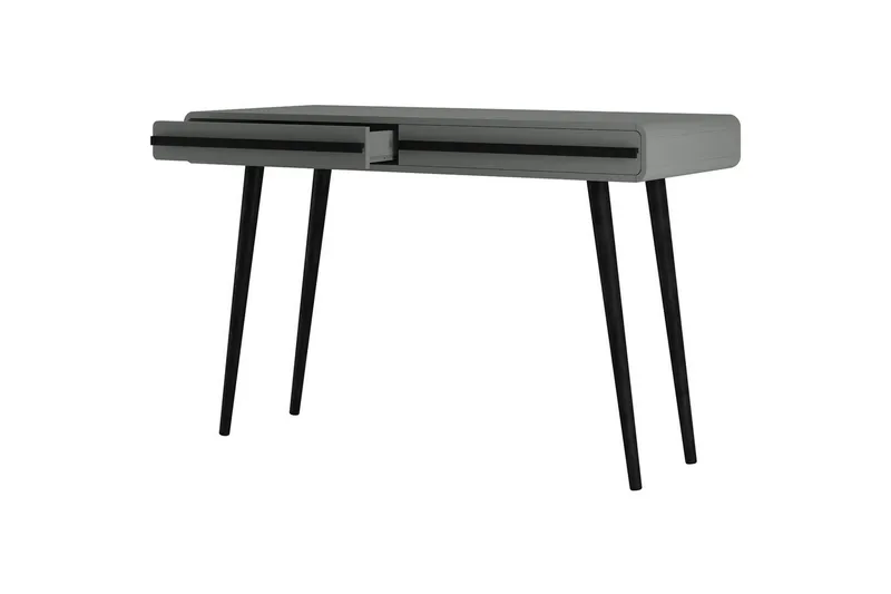 Skrivebord Chantal Grå - Grå - Møbler - Borde - Kontorbord - Skrivebord