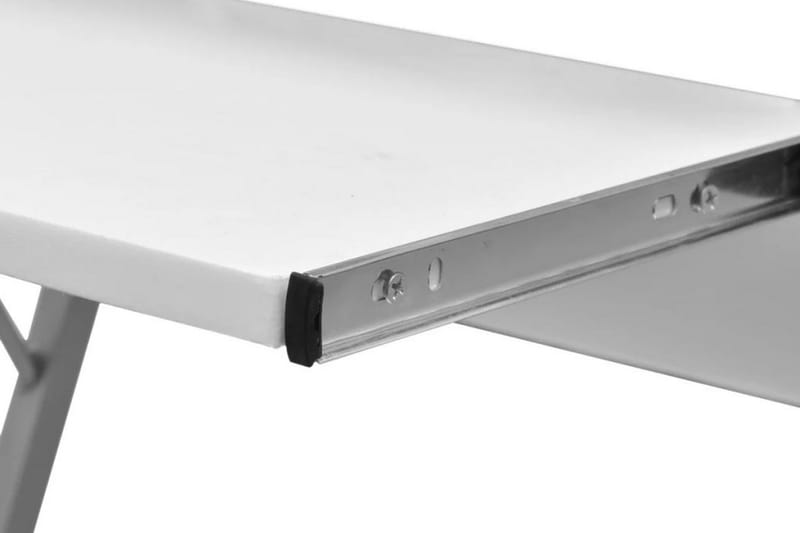 Computer Bord Faro 60X40Cm Hvid - Hvid - Møbler - Borde - Kontorbord - Skrivebord