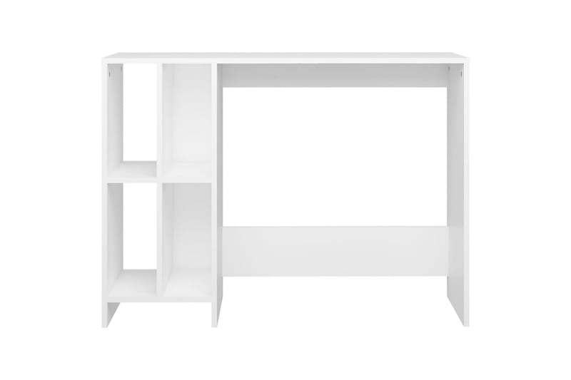 computerbord 102,5x35x75 cm spånplade hvid - Hvid - Skrivebord