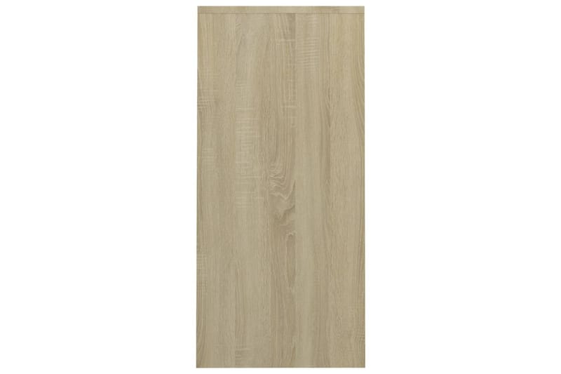 computerbord 102,5x35x75 cm spånplade sonoma-eg - Brun - Møbler - Borde - Kontorbord - Skrivebord