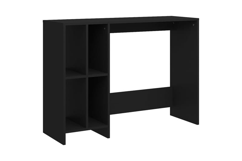computerbord 102,5x35x75 cm spånplade sort - Sort - Møbler - Borde - Kontorbord - Skrivebord