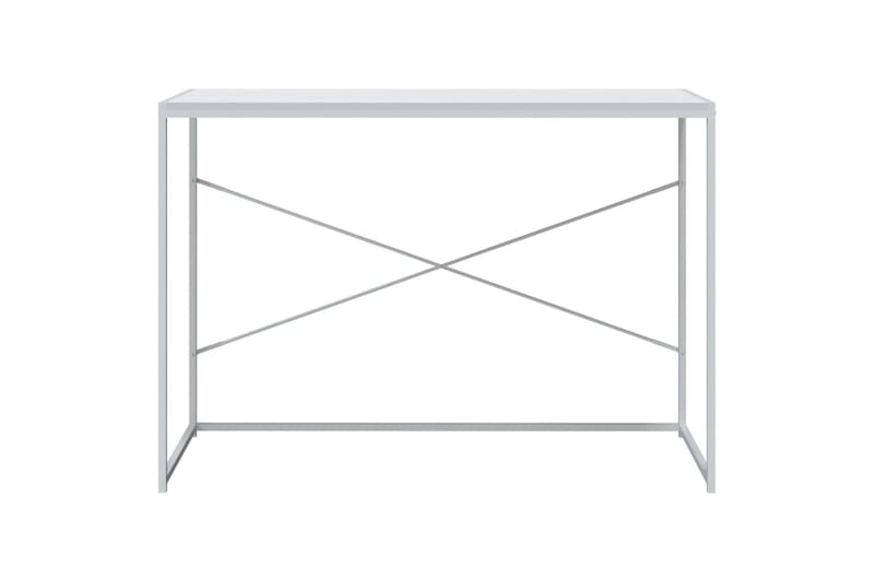 computerbord 110x60x70 cm spånplade hvid - Hvid - Møbler - Borde - Kontorbord - Skrivebord