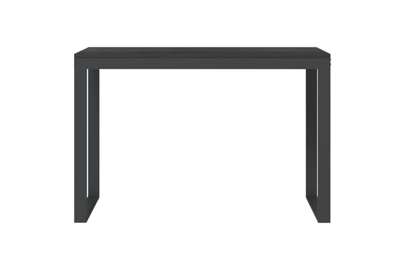 computerbord 110x60x73 cm spånplade sort - Sort - Møbler - Borde - Kontorbord - Skrivebord