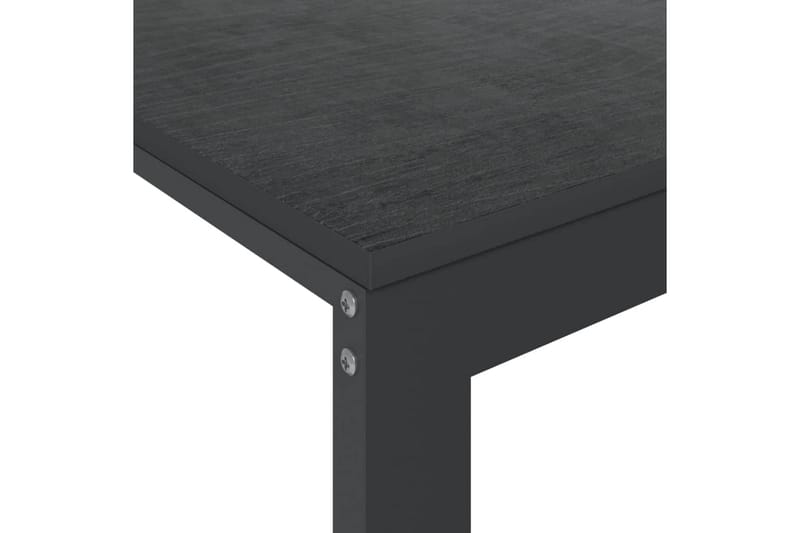 computerbord 110x60x73 cm spånplade sort - Sort - Møbler - Borde - Kontorbord - Skrivebord