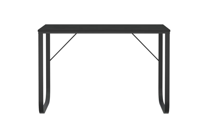 computerbord 110x60x73 cm spånplade sort - Sort - Møbler - Borde - Kontorbord - Skrivebord