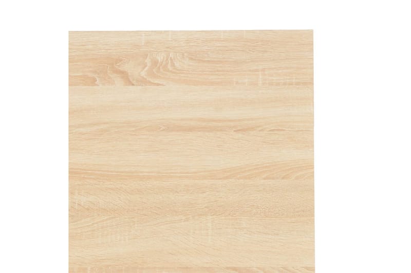 Computerbord 120 X 60 X 73 Cm Sort Og Egetræsfarve - Sort - Møbler - Borde - Kontorbord - Skrivebord