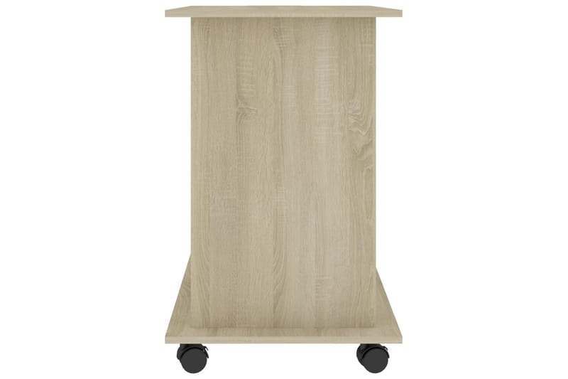 Computerbord 80X50X75 cm Spånplade Sonoma-Eg - Skrivebord