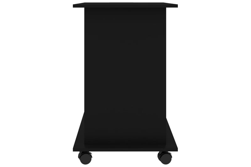 Computerbord 80X50X75 cm Spånplade Sort - Møbler - Borde - Kontorbord - Skrivebord