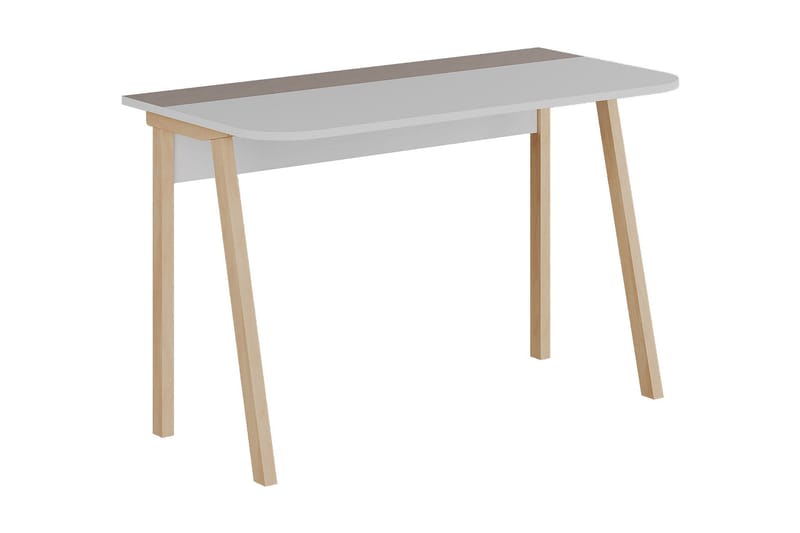 Dasina Skrivebord 120x75x120 cm - Lysbrun - Møbler - Borde - Kontorbord - Skrivebord