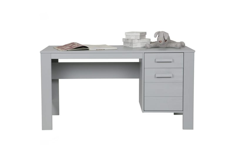 Skrivebord Dennis - Betongrå - Møbler - Borde - Kontorbord - Skrivebord