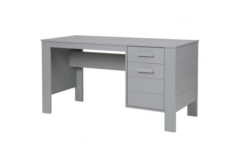 Skrivebord Dennis - Betongrå - Møbler - Borde - Kontorbord - Skrivebord