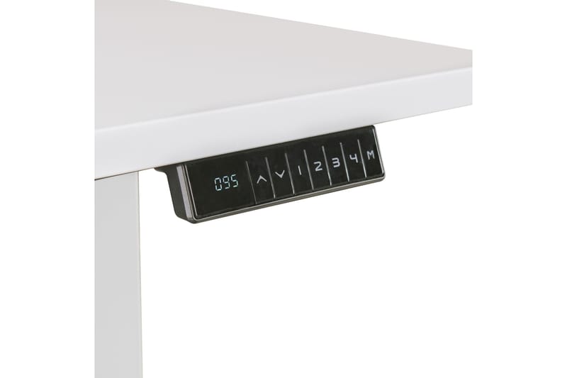 Dontavious Justerbar Skrivebord 182 cm - Sølv - Møbler - Borde - Kontorbord - Skrivebord