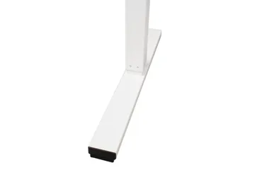 Ergo Skrivbord med 1 motor 120x60 cm Vit/ek Vit||Ek - Møbler - Borde - Kontorbord - Skrivebord - hæve-sænke-bord