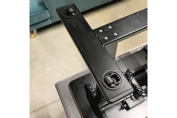 Ergo Skrivebord Justerbar Sort - Møbler - Borde - Kontorbord - Skrivebord - hæve-sænke-bord