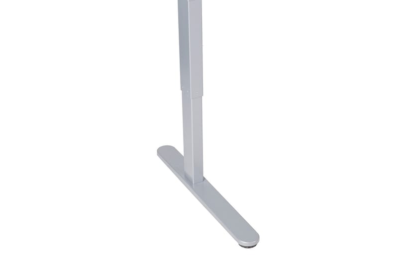 Ergosum Skrivebord 140 cm Hæve/Sænke - Grå/Hvid - Møbler - Borde - Kontorbord - Skrivebord - hæve-sænke-bord