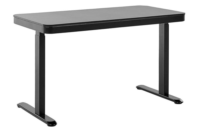 Farhan Skrivebord 60x120 cm - Sort - Møbler - Borde - Kontorbord - Skrivebord - hæve-sænke-bord