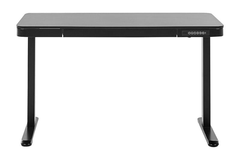 Farhan Skrivebord 60x120 cm - Sort - Møbler - Borde - Kontorbord - Skrivebord - hæve-sænke-bord