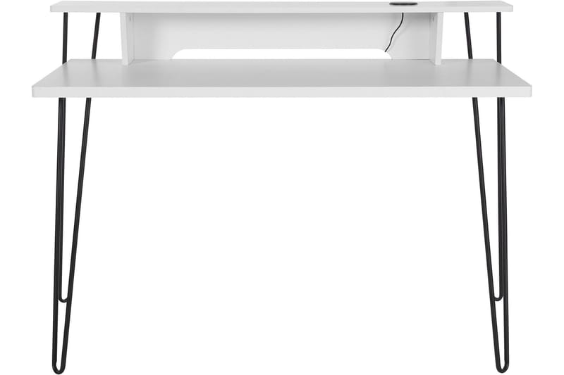 Fornellas Skrivbord 115 cm - Hvid - Skrivebord
