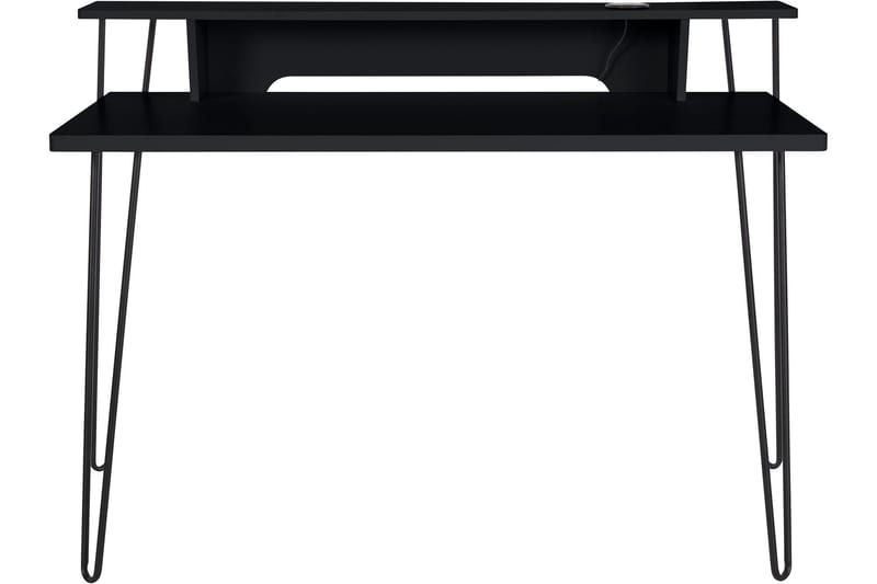 Fornellas Skrivbord 115 cm - Sort - Møbler - Borde - Kontorbord - Skrivebord