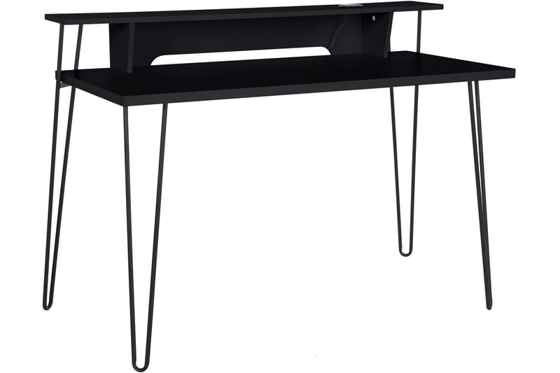 Fornellas Skrivbord 115 cm - Sort - Møbler - Borde - Kontorbord - Skrivebord
