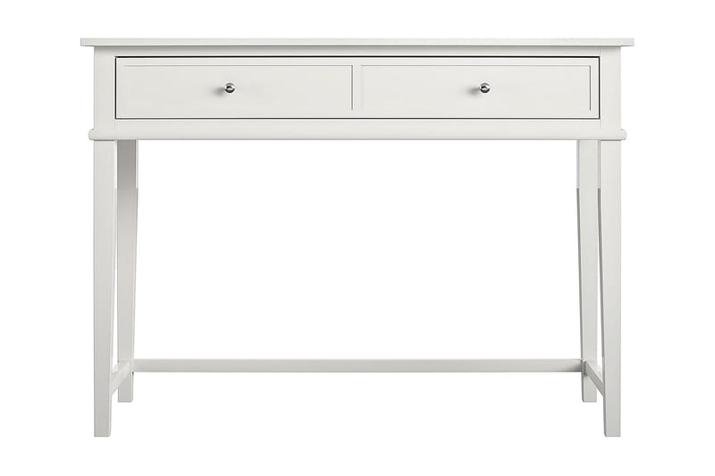 Franklin Skrivebord 90 cm med Opbevaring Skuffe Hvid - Dorel Home - Møbler - Borde - Kontorbord - Skrivebord