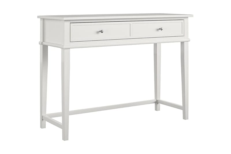 Franklin Skrivebord 90 cm med Opbevaring Skuffe Hvid - Dorel Home - Møbler - Borde - Kontorbord - Skrivebord