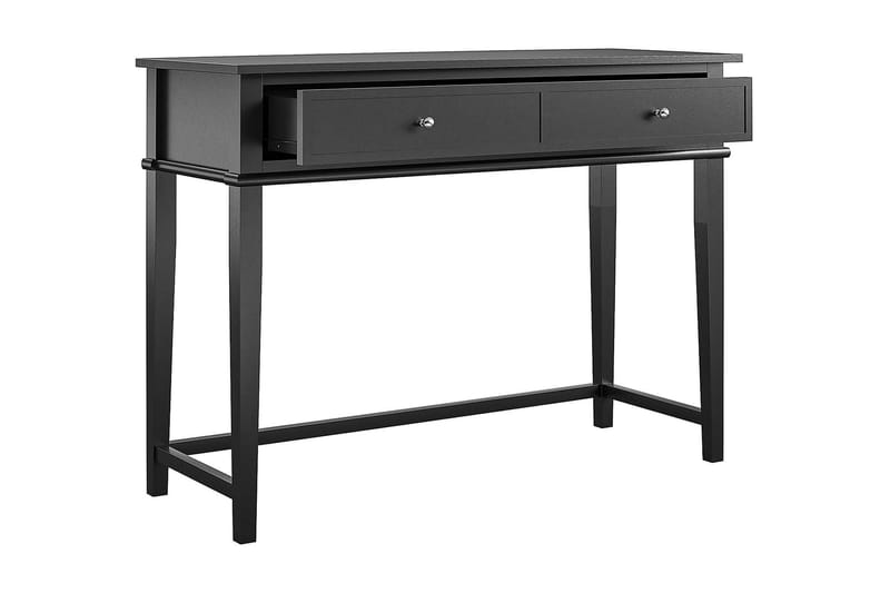 Franklin Skrivebord 90 cm med Opbevaring Skuffe Sort - Dorel Home - Møbler - Borde - Kontorbord - Skrivebord