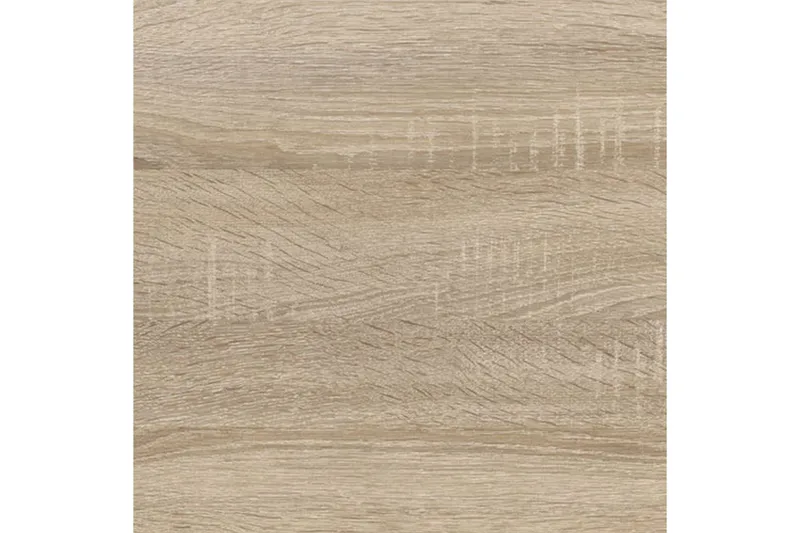 Gdeide Skrivebord 125 cm med Opbevaring Hylde - Egefarvet/Beige - Møbler - Borde - Kontorbord - Skrivebord