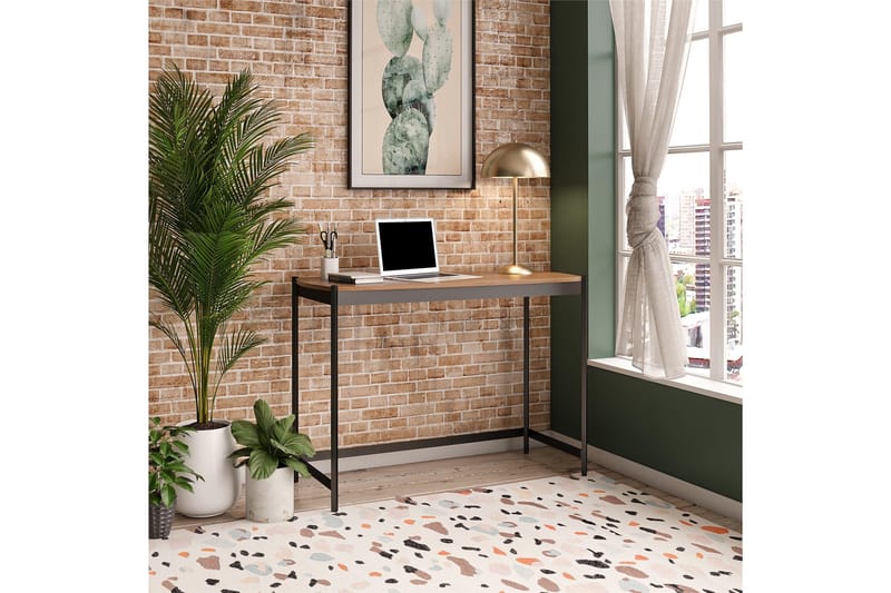 Genadi Skrivebord - Grå - Møbler - Borde - Kontorbord - Skrivebord