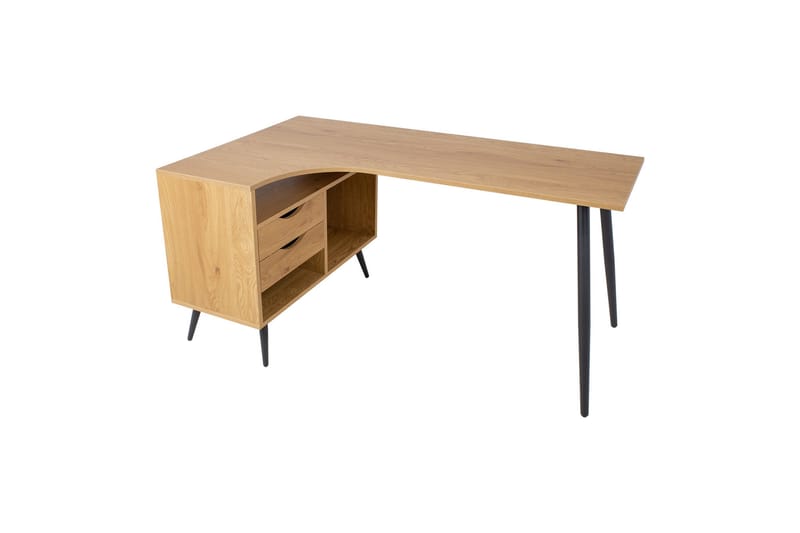 Georgia Skrivbord 145x80 cm NO_BRAND Black||Wood - Møbler - Borde - Kontorbord - Skrivebord