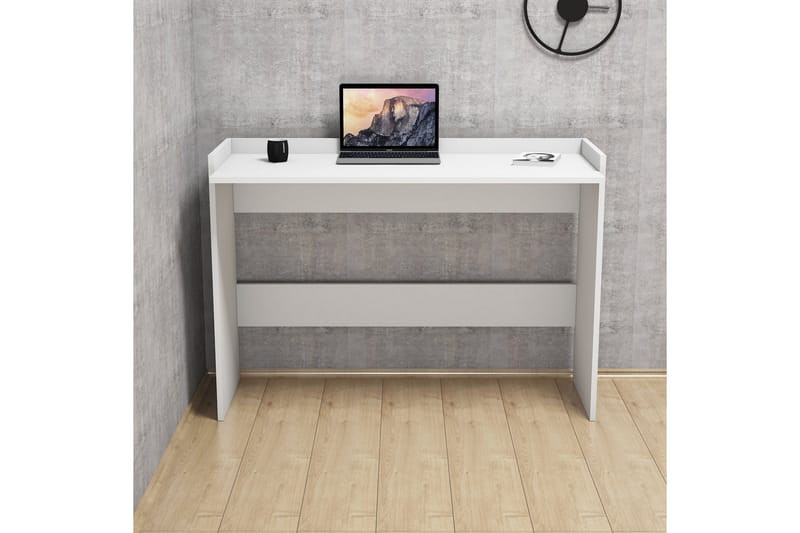 Gersby Skrivebord 120 cm - Hvid - Møbler - Borde - Kontorbord - Skrivebord