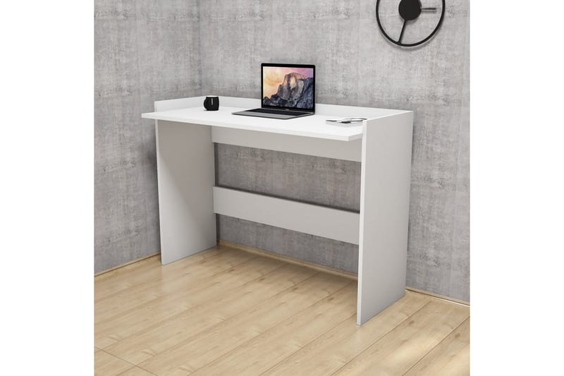 Gersby Skrivebord 120 cm - Hvid - Skrivebord