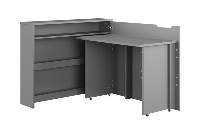 Grianan Skrivbord 136 cm Grey - Møbler - Borde - Kontorbord - Skrivebord