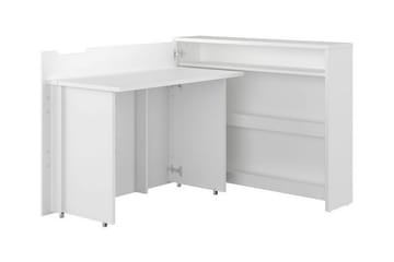 Grianan Skrivbord 136 cm White - Møbler - Borde - Kontorbord - Skrivebord - hjørneskrivebord