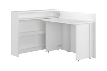 Grianan Skrivbord 136 cm White - Møbler - Borde - Kontorbord - Skrivebord - hjørneskrivebord