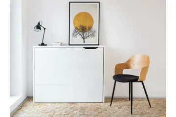Grianan Skrivbord 136 cm White - Møbler - Borde - Kontorbord - Skrivebord - hjørneskrivebord