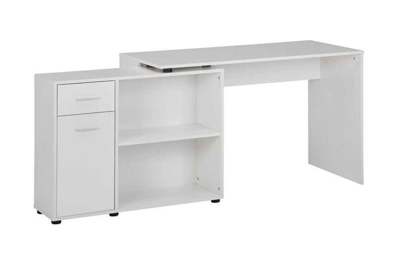 Gulshan skrivebord 120 cm - Hvid - Skrivebord