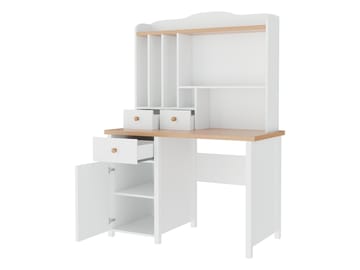 Skrivebord Historie Beige, eg - Beige, eg - Møbler - Borde - Kontorbord - Skrivebord