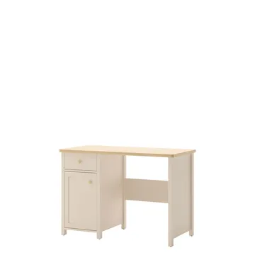 skrivebord Historie Beige, eg - Beige, eg - Møbler - Borde - Kontorbord - Skrivebord